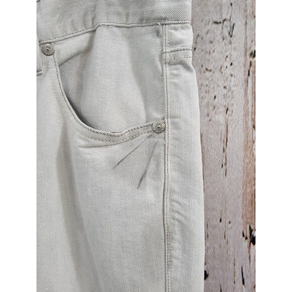 ALK Men's Size 34x32 Rock & Republic Gray Straight Leg Denim Blue Jeans Pants - Picture 5 of 16